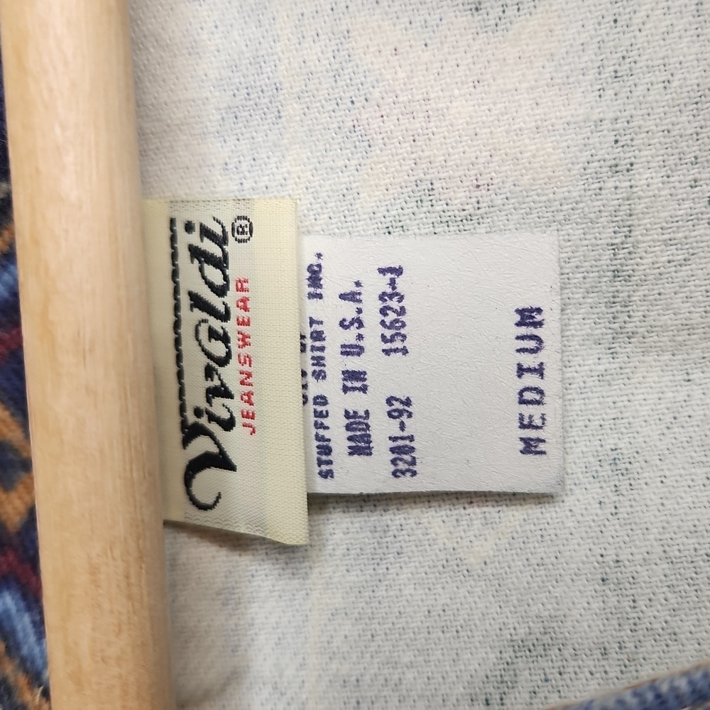 Vivaldi Vintange Multicolor Patterned Unisex Vest - image 3